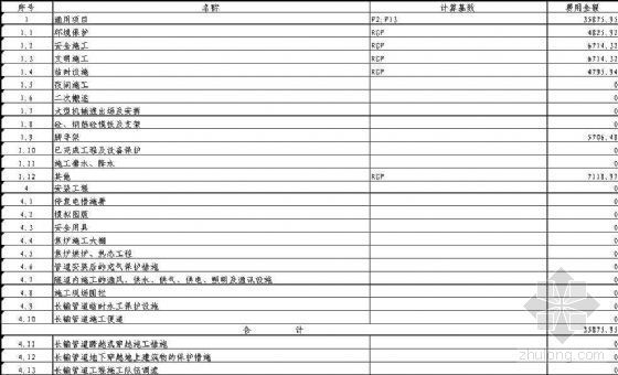 云南省安装预算资料下载-2008年云南某机场机电安装供配电工程预算书