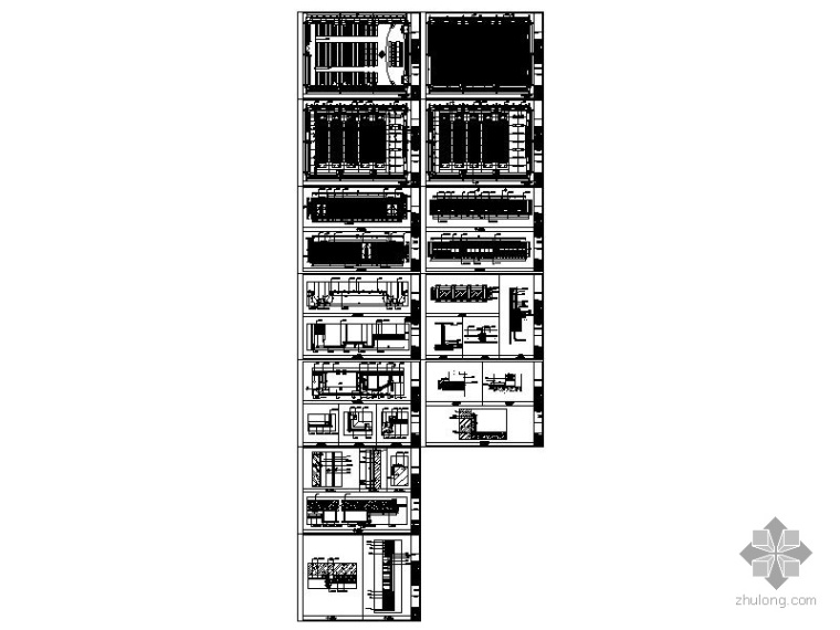 某办公楼多功能厅装修施工图_4