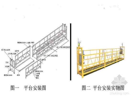 钢结构桥梁防腐施工方案资料下载-钢结构桁架桥成桥后面漆涂装专项施工方案（电动吊篮施工）