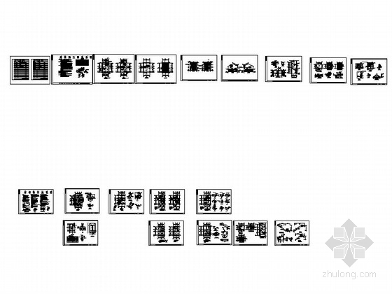 某二层农村复式别墅建筑施工图- 