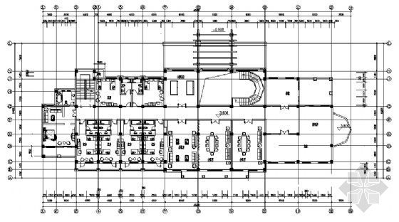 某小区二层公建会所设计-3