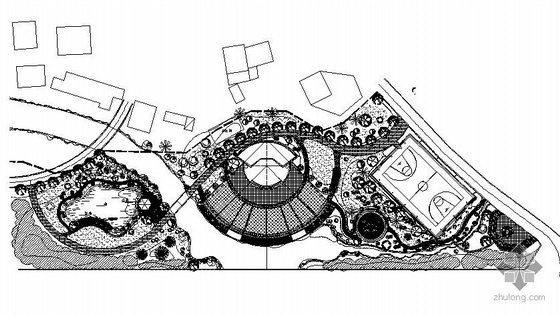 公园设计总施工图资料下载-舟山公园设计施工图(设计原稿)