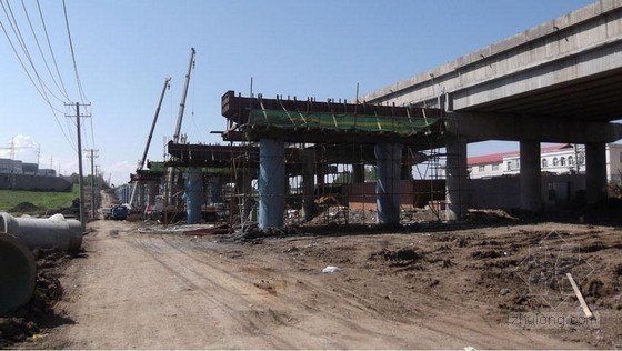 桥面栏杆安装施工方案资料下载-加宽桥专项施工方案（37页）