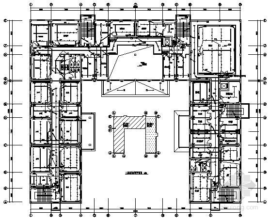 五层办公楼结构施工图纸资料下载-五层办公楼电气施工图纸