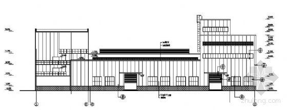 转角楼梯钢结构施工图纸资料下载-某钢结构厂房施工图纸