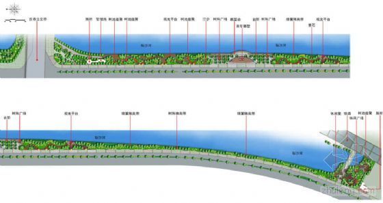 浙江景观工程资料下载-[浙江杭州]道路综合整治工程景观规划方案