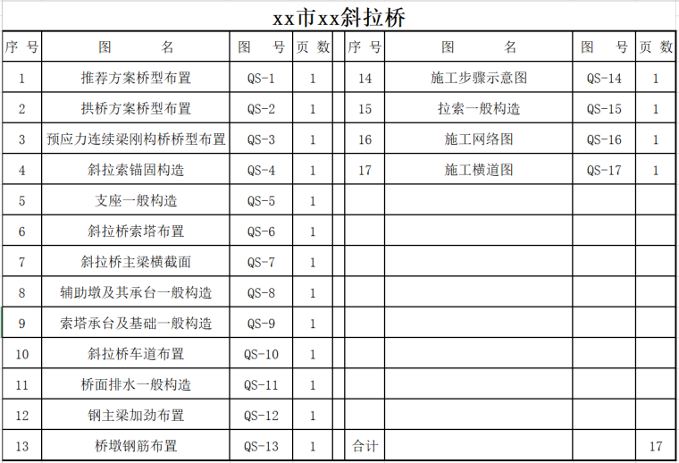 连续双塔钢箱梁斜拉桥（计算书+施工149页，CAD图纸17张）_8