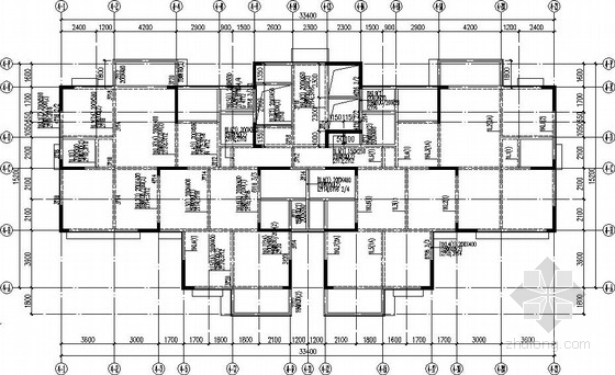 11层框支剪力墙住宅资料下载-[贵州]22层高层框支剪力墙住宅结构施工图（69张 地下4层）