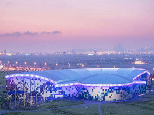 全球主题乐园建筑资料下载-迪拜全球最大室内主题乐园将揭幕，斥资10亿美元！