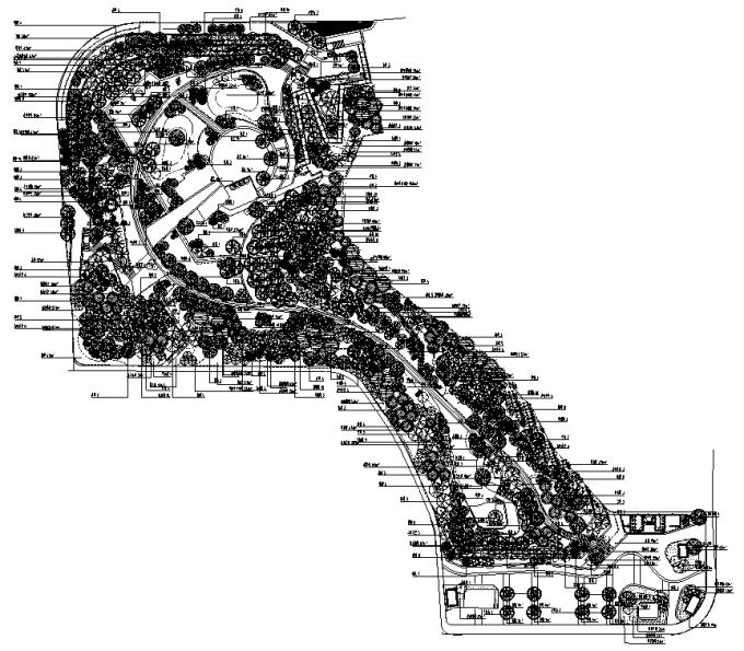 社区中心广场su资料下载-[湖南]生态高新技术产业谷社区公园五期景观设计全套施工图（2017最新）