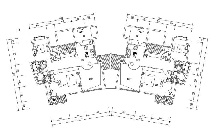 [广东]中信东泰小区全套建筑施工图-a2b2标准及复式