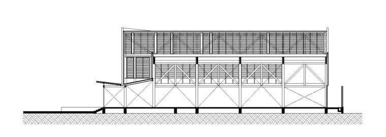 泰国社区乡村的露天市场扩建立面图 (22)