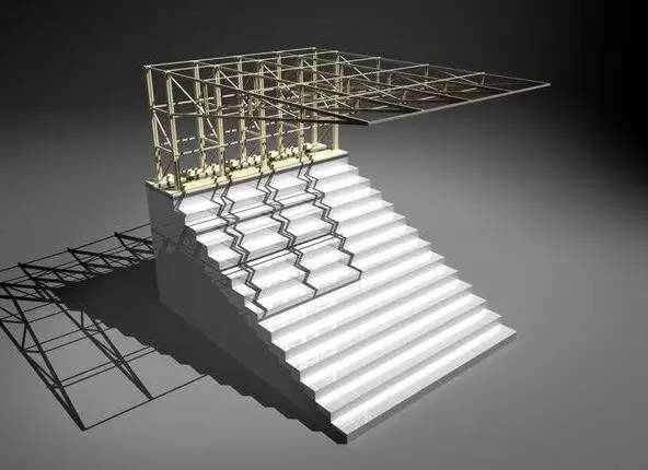 钢结构拉杆钢化玻璃雨棚资料下载-浅谈9m跨桁架雨棚结构计算方法