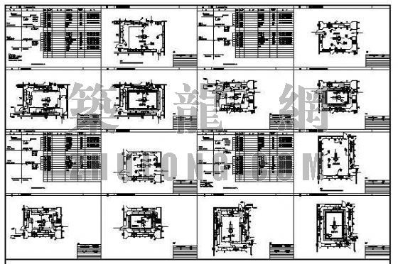 手术室装修施工技术措施资料下载-手术室电气图纸