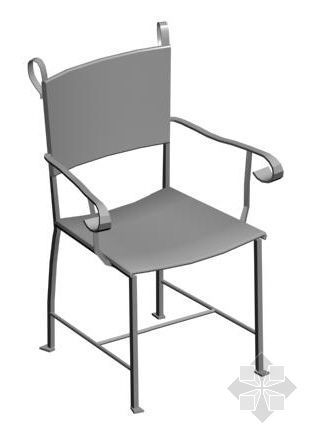 住宅原始建筑CAD资料下载-椅子原始模型 17