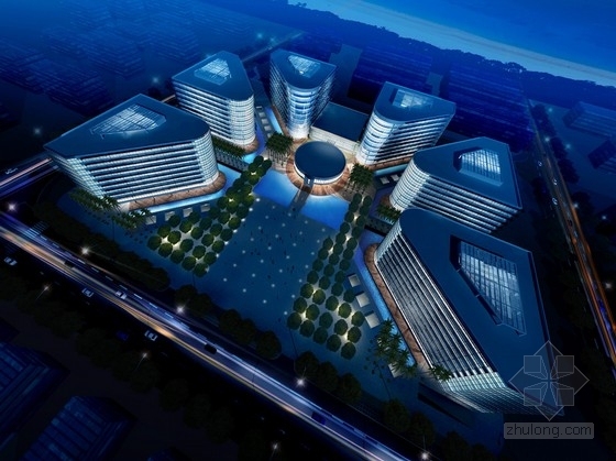 三角梅资料下载-[三亚]创意新城创业服务中心高层综合孵化楼建筑设计方案文本