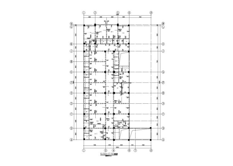 框架结构计算excel资料下载-栾川8层框架结构病房楼建筑结构施工图2016