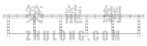 木质廊架模型资料下载-木质廊架施工图