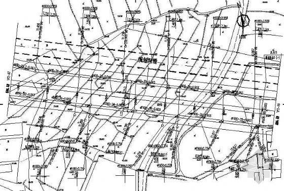 道路排水工程平面设计图资料下载-某市政道路排水工程设计图