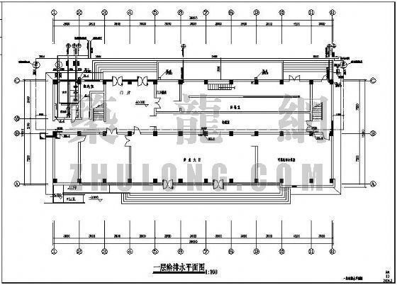 多层办公楼改造给排水设计资料下载-某多层办公楼室内外给排水消防设计图