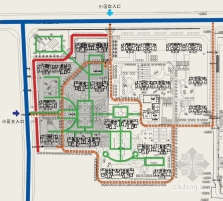 [西安]某住宅区规划及单体设计方案文本（含动画、CAD）-图8