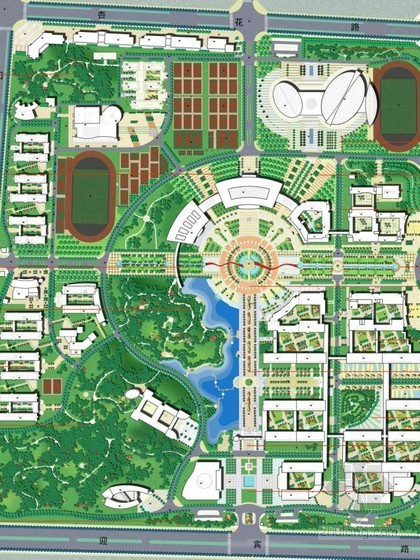 [湖南]校园景观设计方案