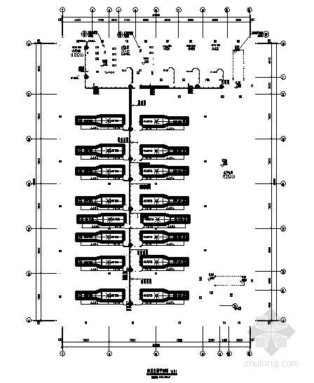 水源热泵水机组资料下载-某公司办公楼及生产车间水源热泵空调机组施工设计图纸