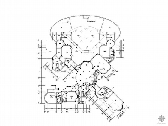 二层超级豪华别墅方案扩初图及效果图（含阳光棚）- 