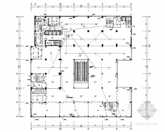 上海中心电气施工图资料下载-[上海]知名商业广场电气施工图（甲级院）