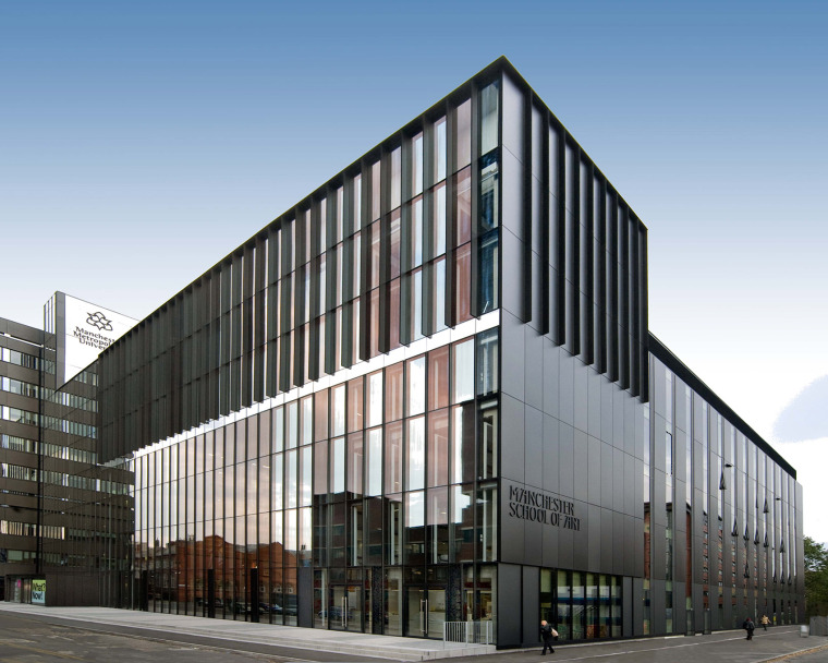 德国柏林艺术学院资料下载-英国曼彻斯特艺术学院教学楼扩建