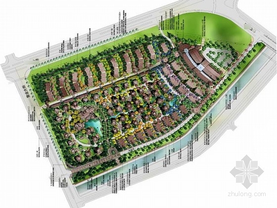 古典园林庭园的设计方案资料下载-[长春]水彩画风宁静自然私家庭院设计方案