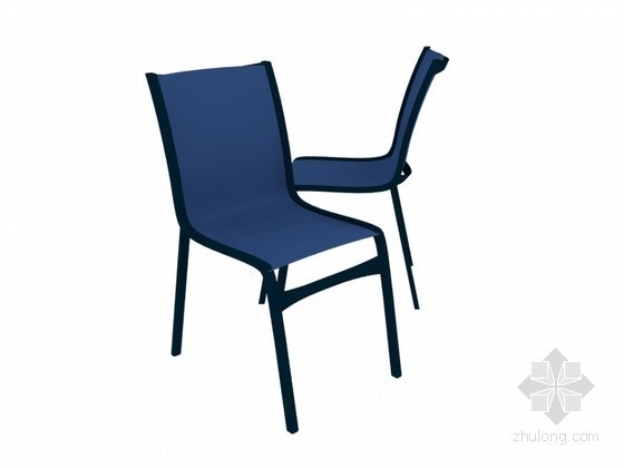 su室外椅子模型下载资料下载-简约椅子3D模型下载