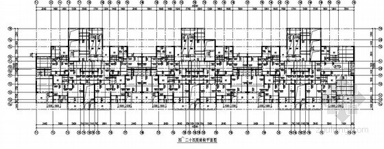 剪力墙桩基承台结构施工图资料下载-[杭州]24层剪力墙公寓结构施工图（桩基础 7号楼）