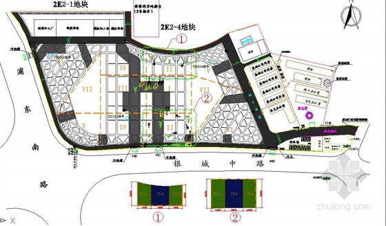 办公楼天窗图资料下载-[上海]高层办公楼地下结构工程施工组织设计