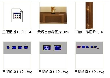 精装酒店过道室内施工图- 