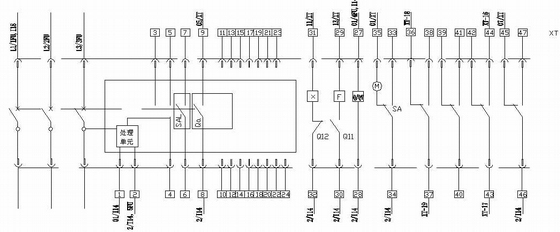 箱式变电站电气接线图资料下载-315KVA环网型箱变电气设计图