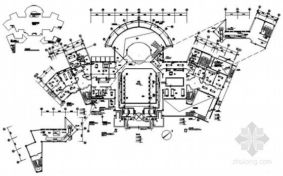 宴会厅空调通风资料下载-[兴化]酒店空调通风施工图