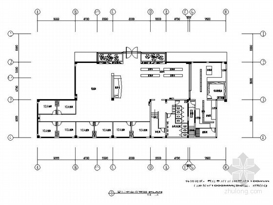 中式酒楼室内透视资料下载-[苏州]度假休闲酒楼局部室内装修图