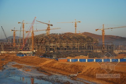 新能源工业厂房施工方案资料下载-[天津]新能源产业基地冬季施工方案（主体结构施工）