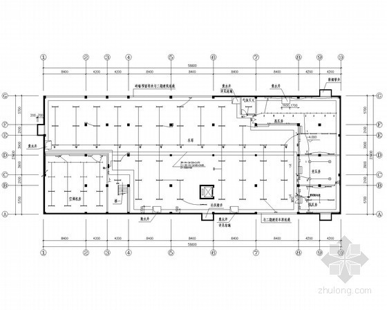 5层综合楼图纸资料下载-5层综合楼强电系统施工图纸