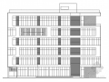 [广东]现代风格六层办公楼施工图（含水电结构施工图）