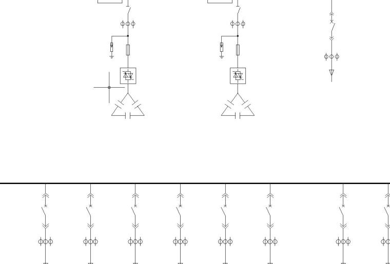 电气配电系统图资料下载-2X1600KVA变压器配电系统图