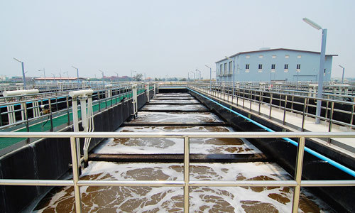 曝气沉砂池资料下载-[天津]一开发区内污水处理厂污水处理施工工艺