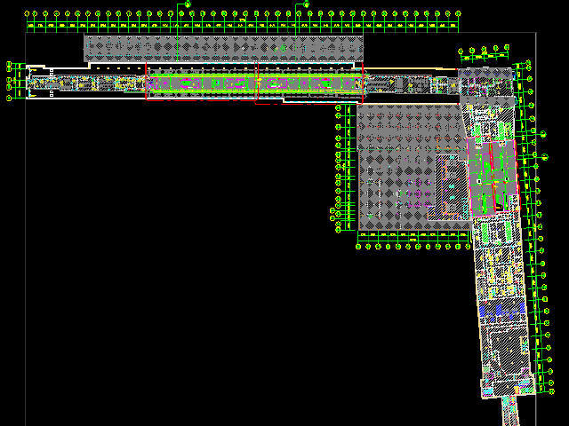 内墙铝单板节点大样资料下载-[广东]地铁4线换乘综合交通枢纽工程设备区装修设计图纸40张CAD