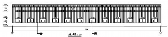 单层刚架结构建筑资料下载-[河南]某企业单层门式刚架结构厂房建筑施工图