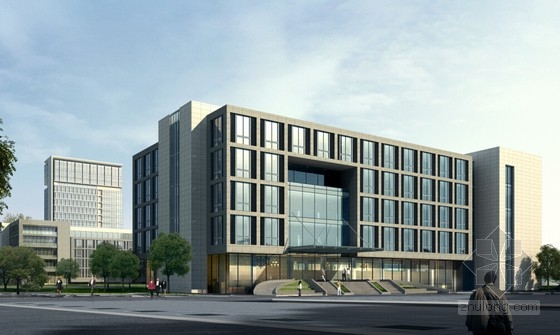 [山东]现代风格行政办公楼及单体设计方案文本(含详细cad图纸)