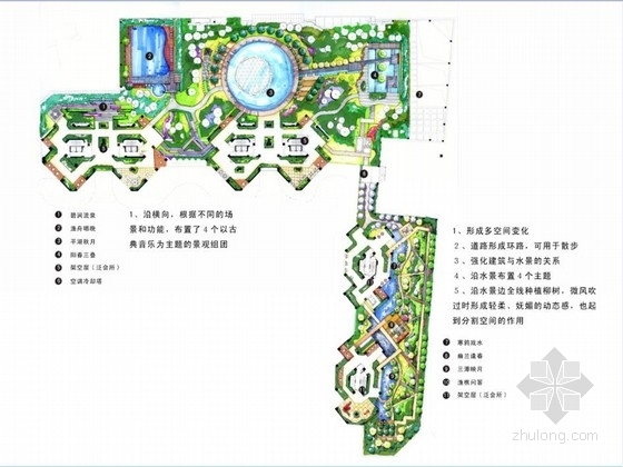 住宅剖面图景观手绘资料下载-[深圳]花园住宅景观设计方案