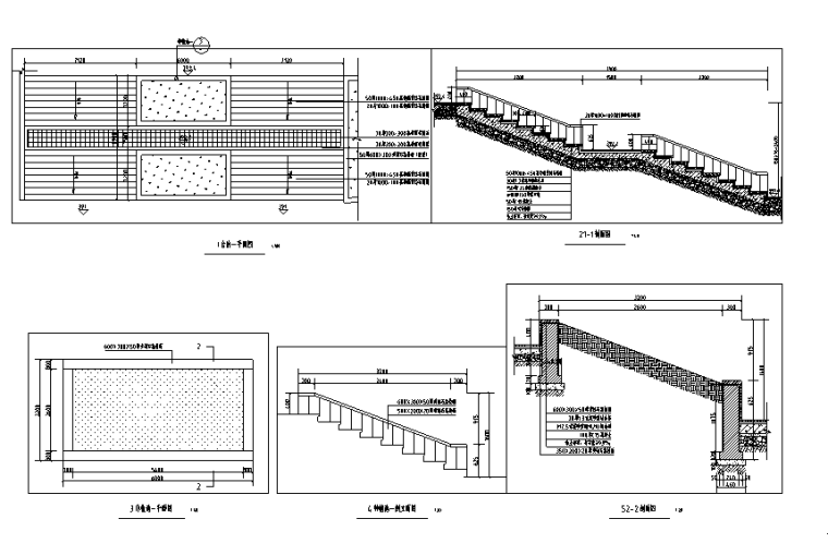 商业种植池施工图资料下载-阶梯种植池施工详图
