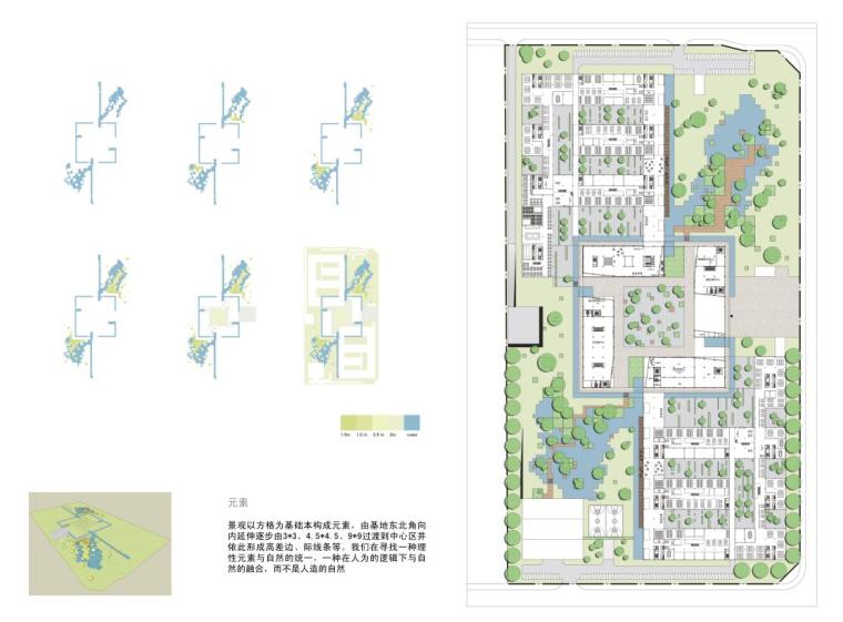 [北京]金碟软件园企业办公楼建筑方案文本（PDF+109页）-元素分析