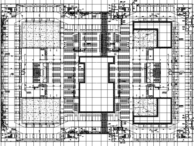 暖通全空气设计图纸资料下载-厦门大学翔安校区主楼群（1245#楼）暖通系统初步设计图纸
